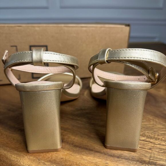 LULLASONG Ankle Strappy Heeled Sandals, Size 7 - Picture 12 of 13